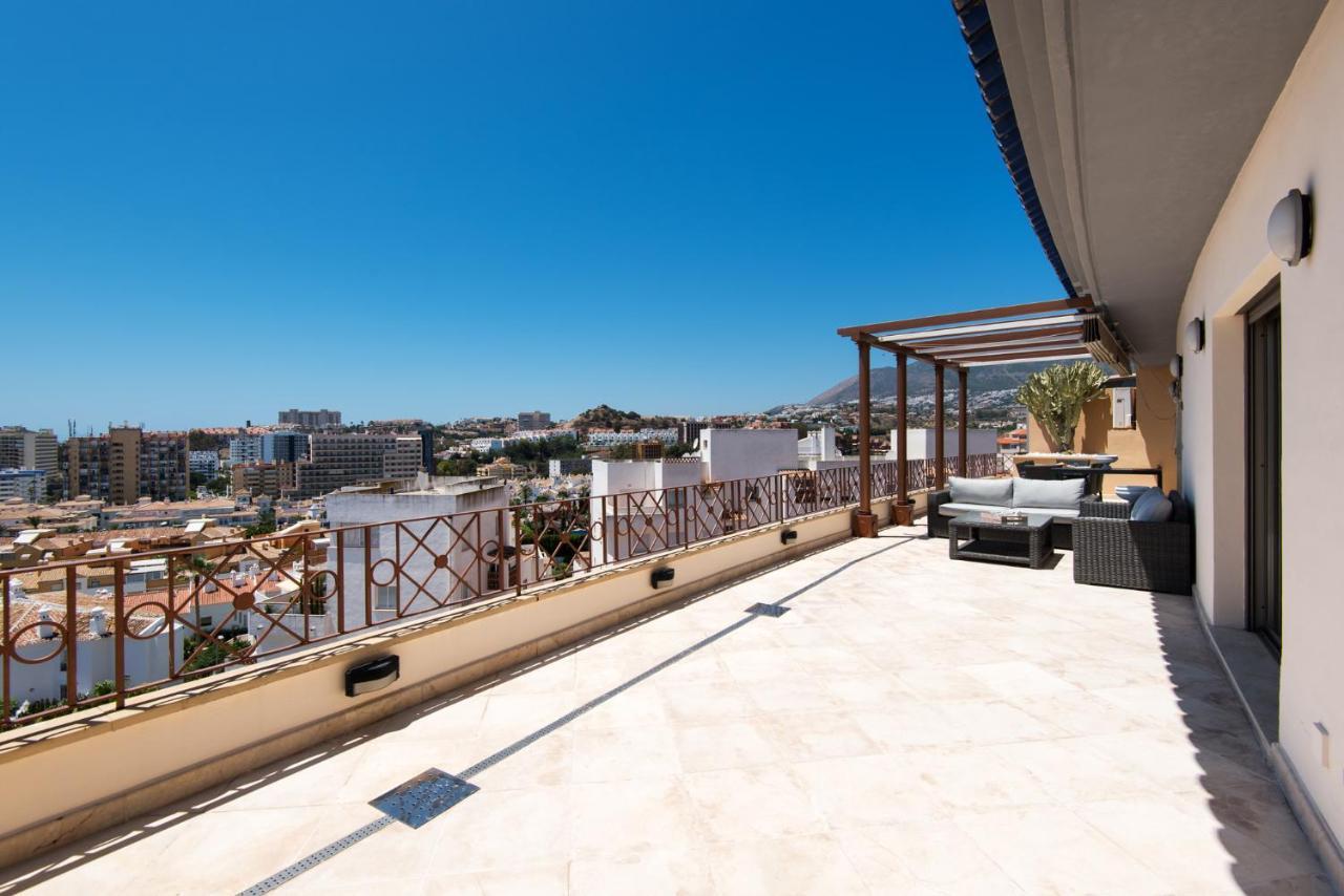 Ph Bellagio: Luxurious And Romantic Duplex Penthouse With Private Pool & Sea Views Benalmádena Exterior foto